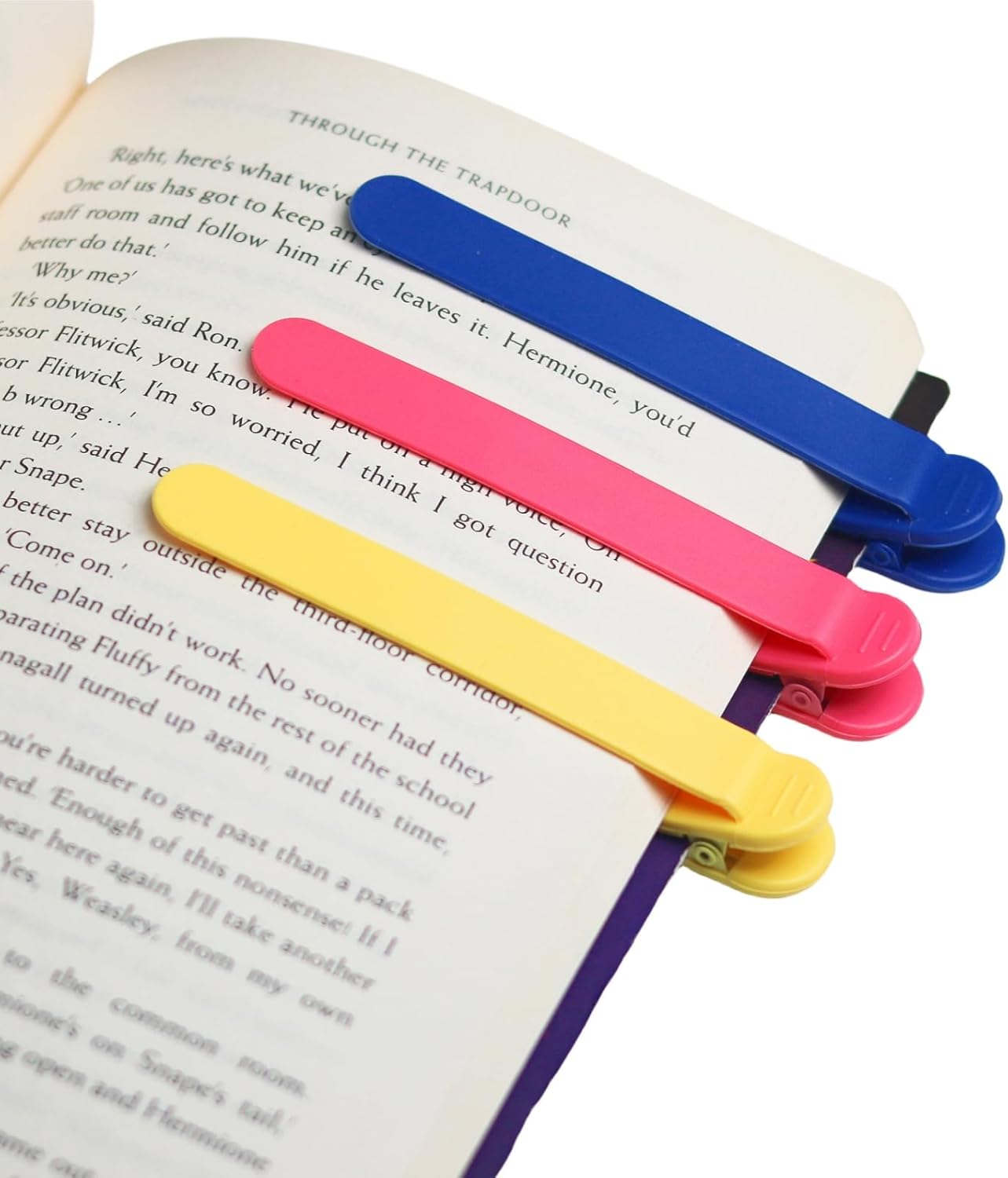 Silicone Automatic Bookmarks | She Reads Everything